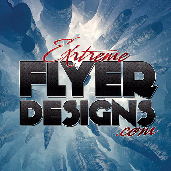 Extreme Flyer Designs Stalactite Explosion Logo Design Instagram and Profile Pic Square
